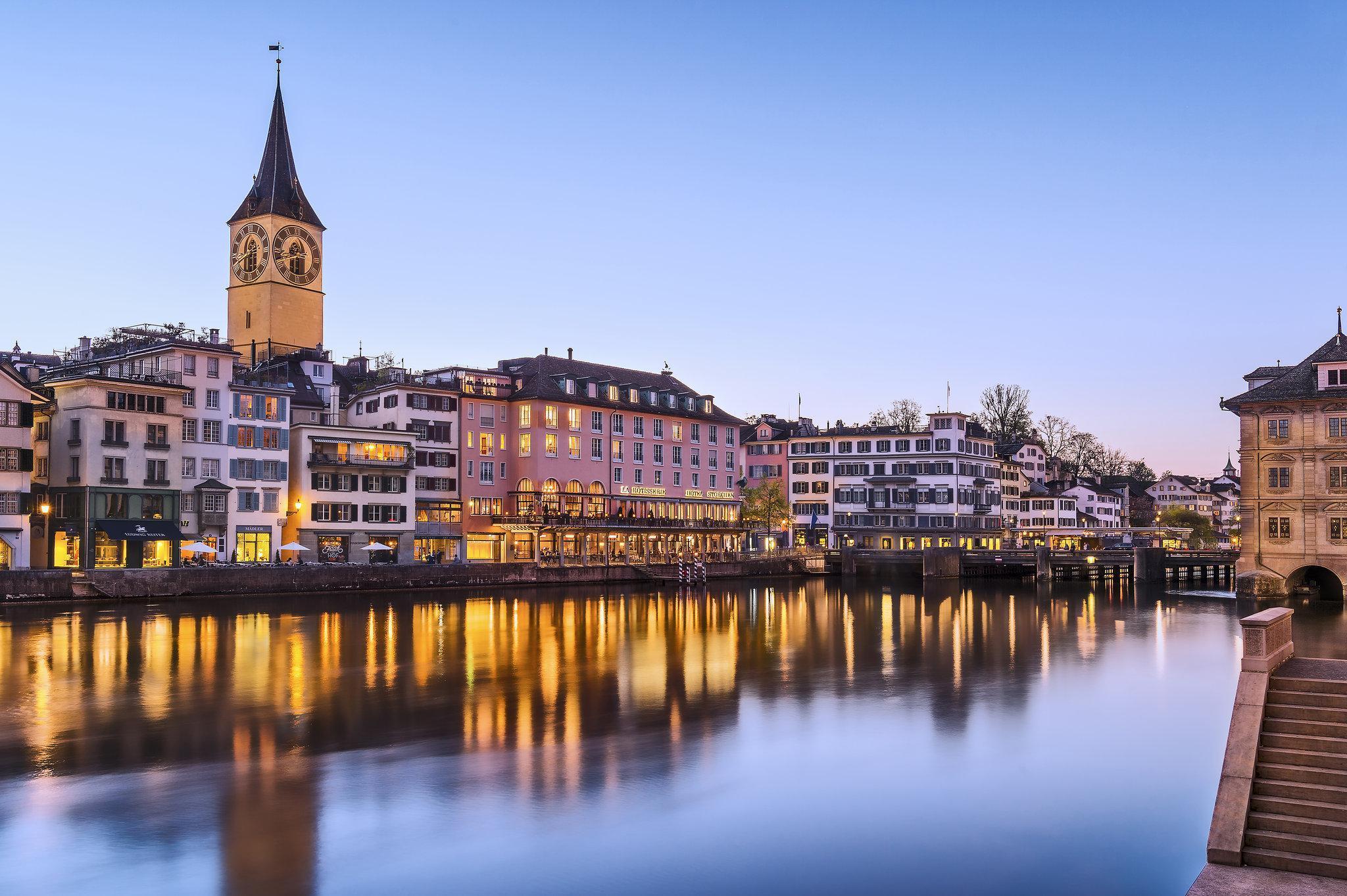 Storchen Zuerich - Lifestyle Boutique Hotel Zewnętrze zdjęcie