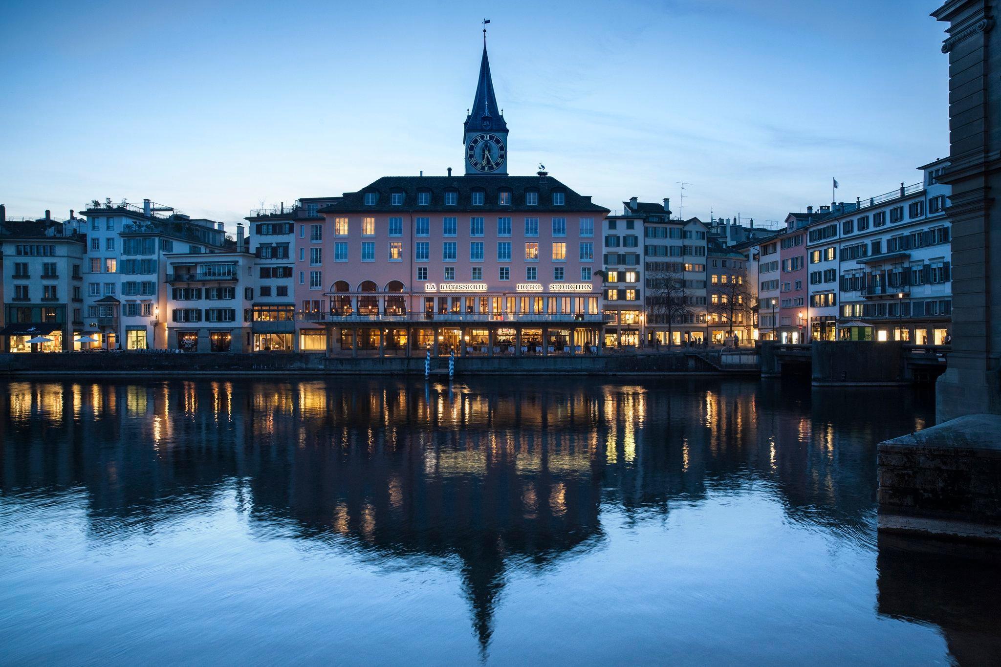 Storchen Zuerich - Lifestyle Boutique Hotel Zewnętrze zdjęcie