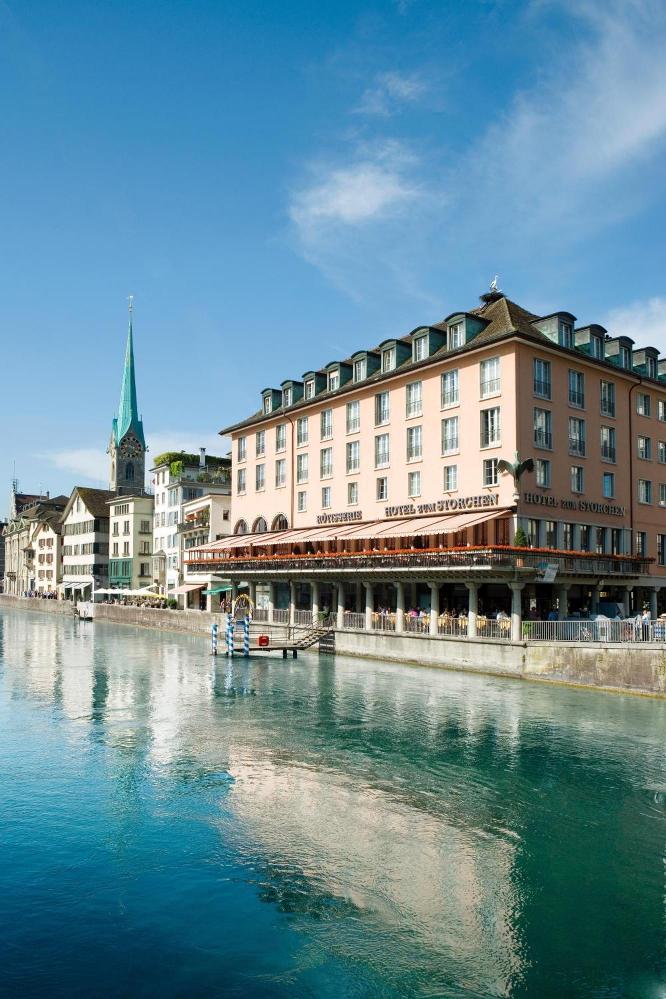 Storchen Zuerich - Lifestyle Boutique Hotel Zewnętrze zdjęcie