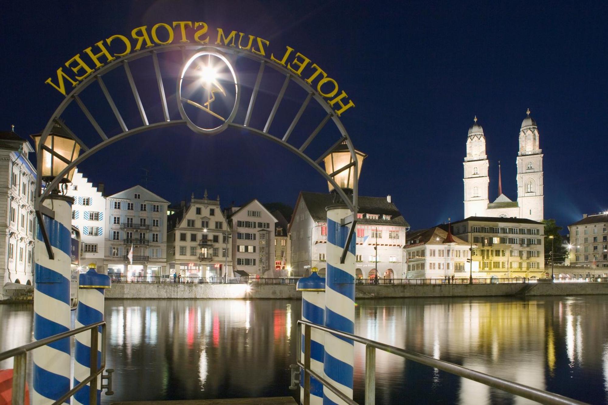 Storchen Zuerich - Lifestyle Boutique Hotel Zewnętrze zdjęcie