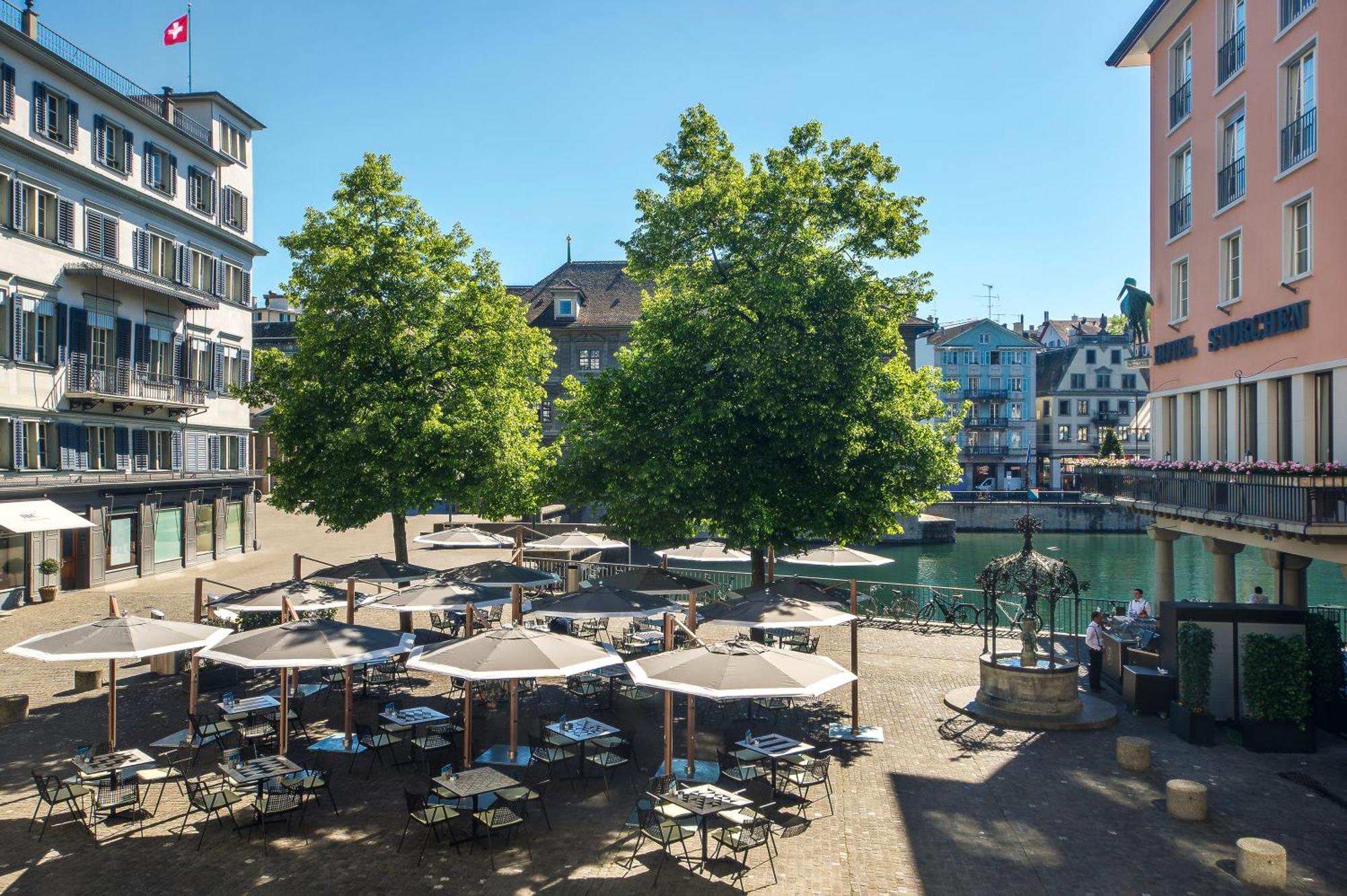 Storchen Zuerich - Lifestyle Boutique Hotel Zewnętrze zdjęcie