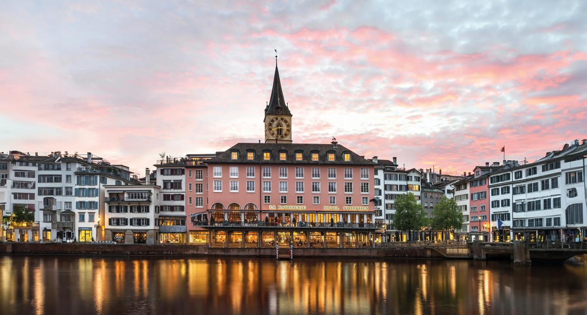 Storchen Zuerich - Lifestyle Boutique Hotel Zewnętrze zdjęcie